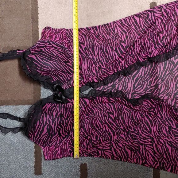 Indulgence Animal Print Bra Top Nightie 2X/40 NWOT - Picture 12 of 14